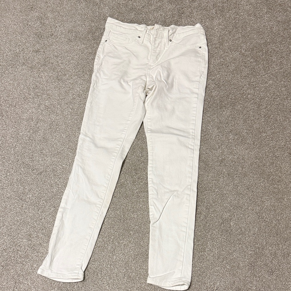 Levi's Women's Cream Skinny Jeans